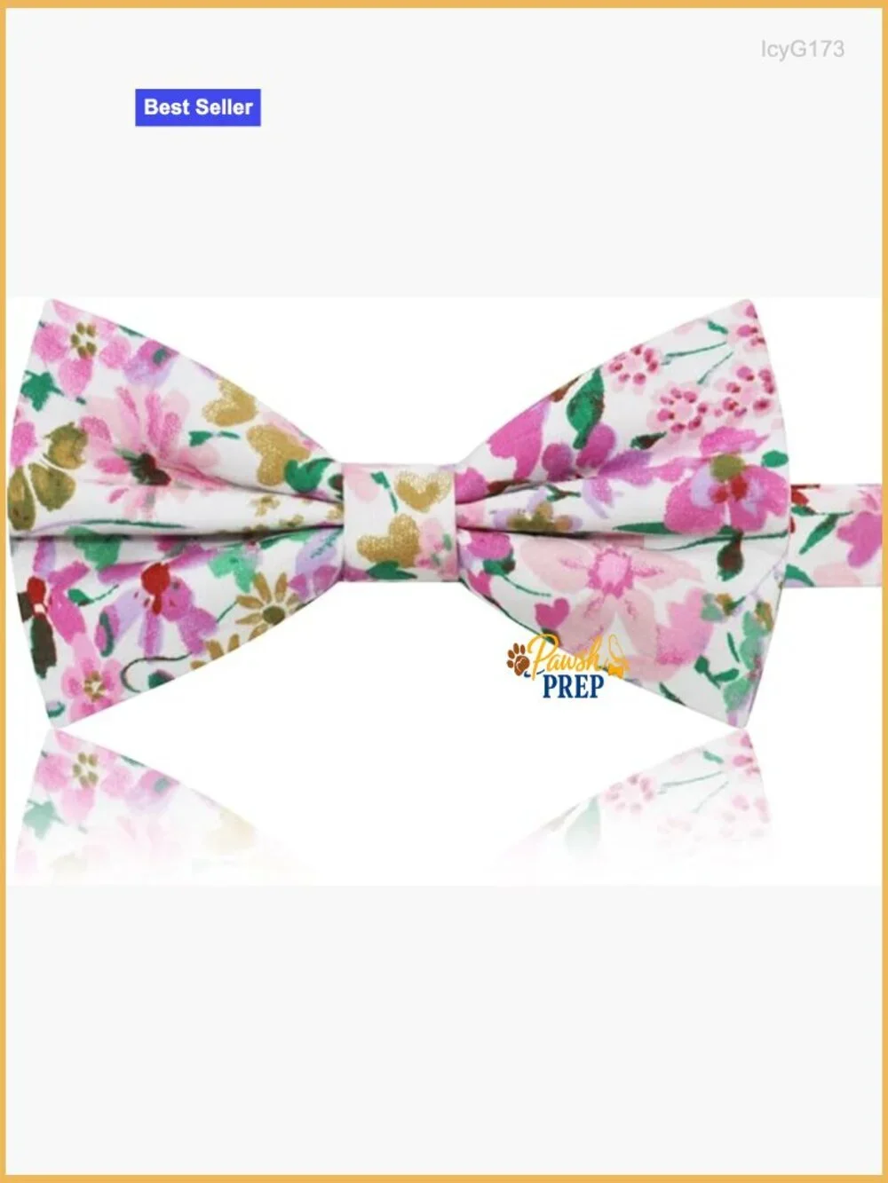 Pre-tied Cotton Bow Tie Floral Pattern Adjustable Neckband Formal Casual